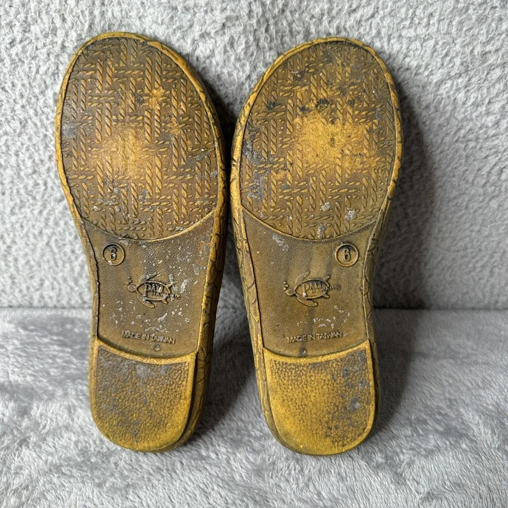 Pali Hawaii Jandal Slide Sandals Mens Size 6 Double‎ Strap Rubber Comfort Beach